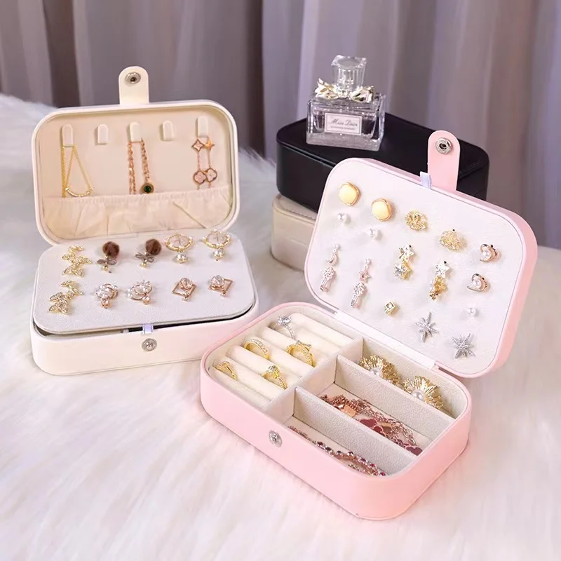 Girls Organizer Earring Ear Stud PU Leather Portable Jewel Case Jewellery Packaging Gift Boxes Travel Jewelry Box, Pink,white,black,blue
Girls Organizer Earring Ear Stud PU Leather Portable Jewel Case Jewellery Packaging Gift Boxes Travel Jewelry Box, Pink,white,black,blue