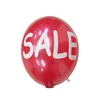 manufacturer OEM hot sales promotional air balls colors cold resistance pearl pvc oval inflatable balloon