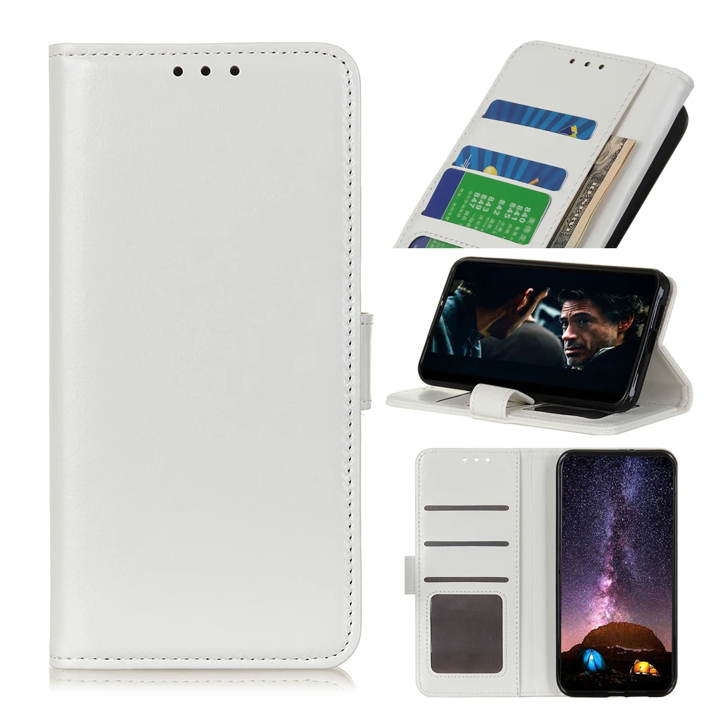 Mirror window Crazy Horse pattern PU Leather Flip Wallet Case For LG K53 With Stand Card Slots, As pictures
Mirror window Crazy Horse pattern PU Leather Flip Wallet Case For LG K53 With Stand Card Slots, As pictures