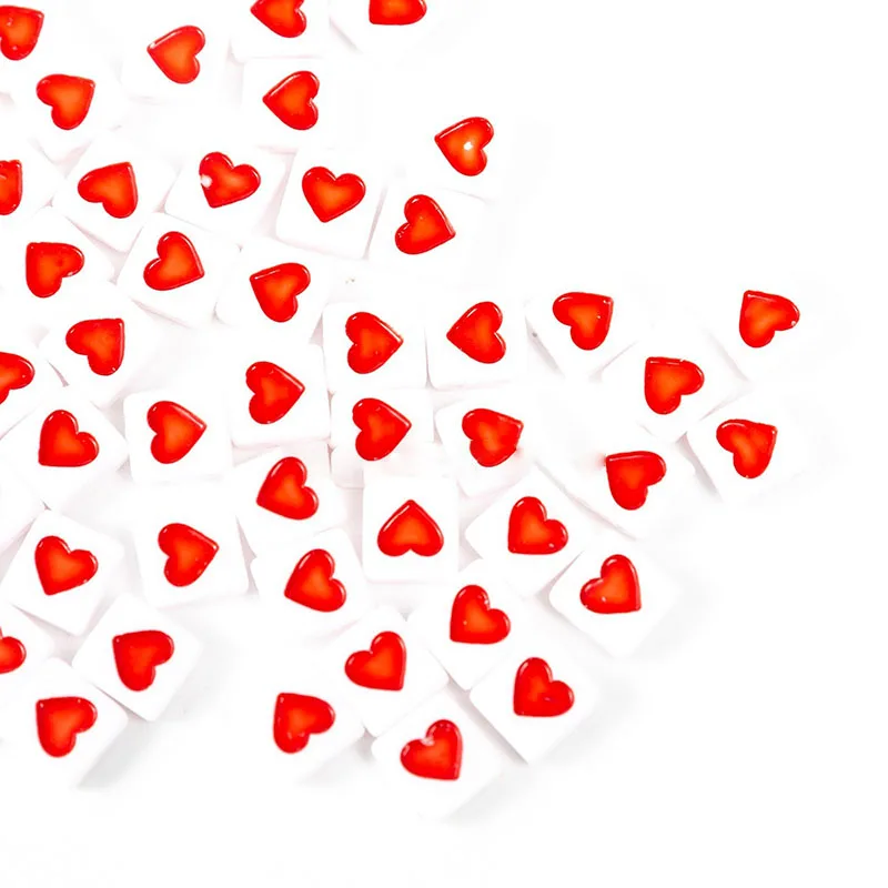 XuQian Custom Clear Acrylic Heart Letter Beads for Sale, Multi color 
XuQian Custom Clear Acrylic Heart Letter Beads for Sale, Multi color