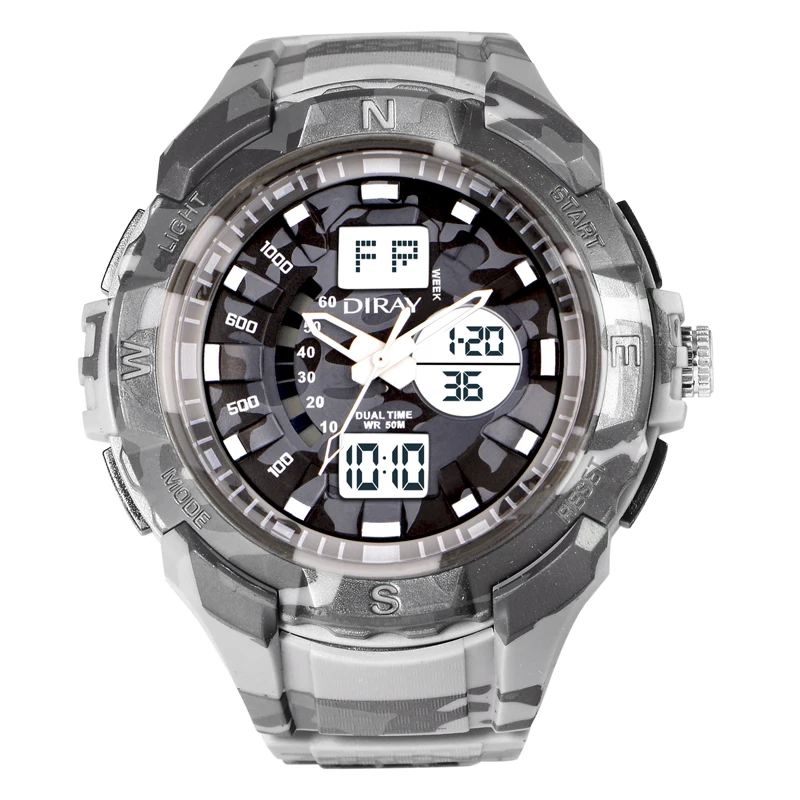 Diray 337ADM Dual Display Analog Digital Sports Military Watch Electronic Quartz Wristwatch, Picture
Diray 337ADM Dual Display Analog Digital Sports Military Watch Electronic Quartz Wristwatch, Picture