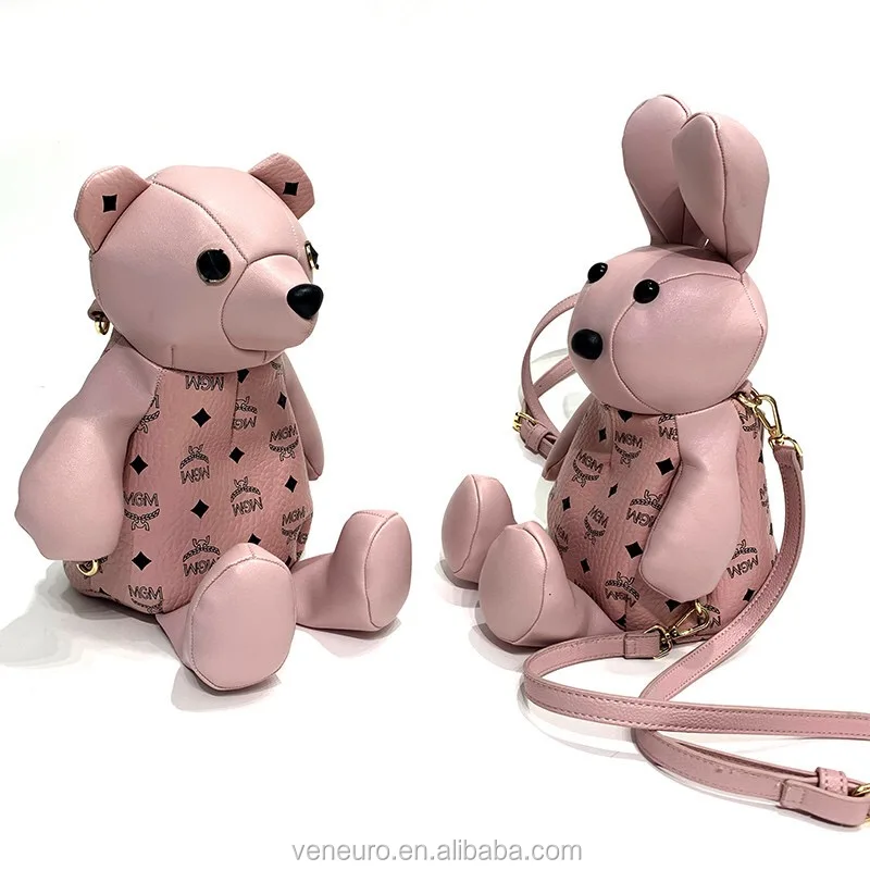 Fashion Girl Cute PU Leather Women's Casual Long Chains Cartoon Bunny and Bear Bags, Colorful
Fashion Girl Cute PU Leather Women's Casual Long Chains Cartoon Bunny and Bear Bags, Colorful
