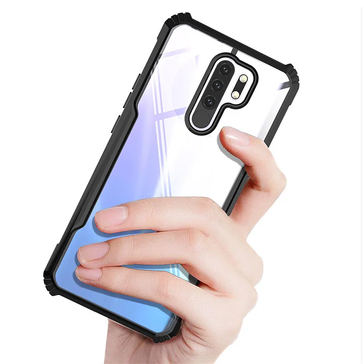 Protector Cellphone Cover For Redmi 9A Clear Back Cover Case With Colorful Bumper For Redmi 9 Shockproof Case
Protector Cellphone Cover For Redmi 9A Clear Back Cover Case With Colorful Bumper For Redmi 9 Shockproof Case