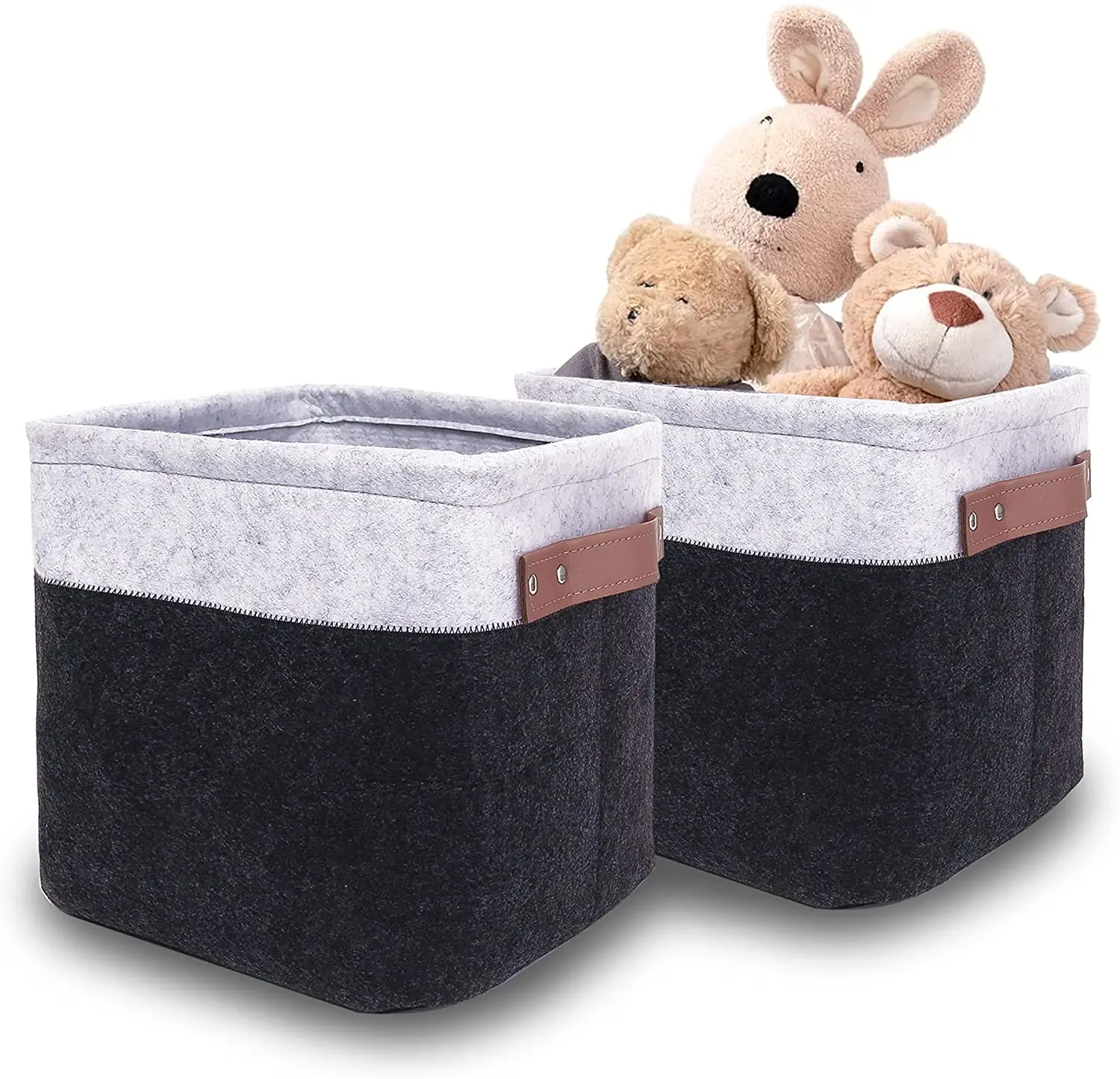 High Quality felt rattan storage woven storage basket with lid brown baby storage basket, Customized color
High Quality felt rattan storage woven storage basket with lid brown baby storage basket, Customized color