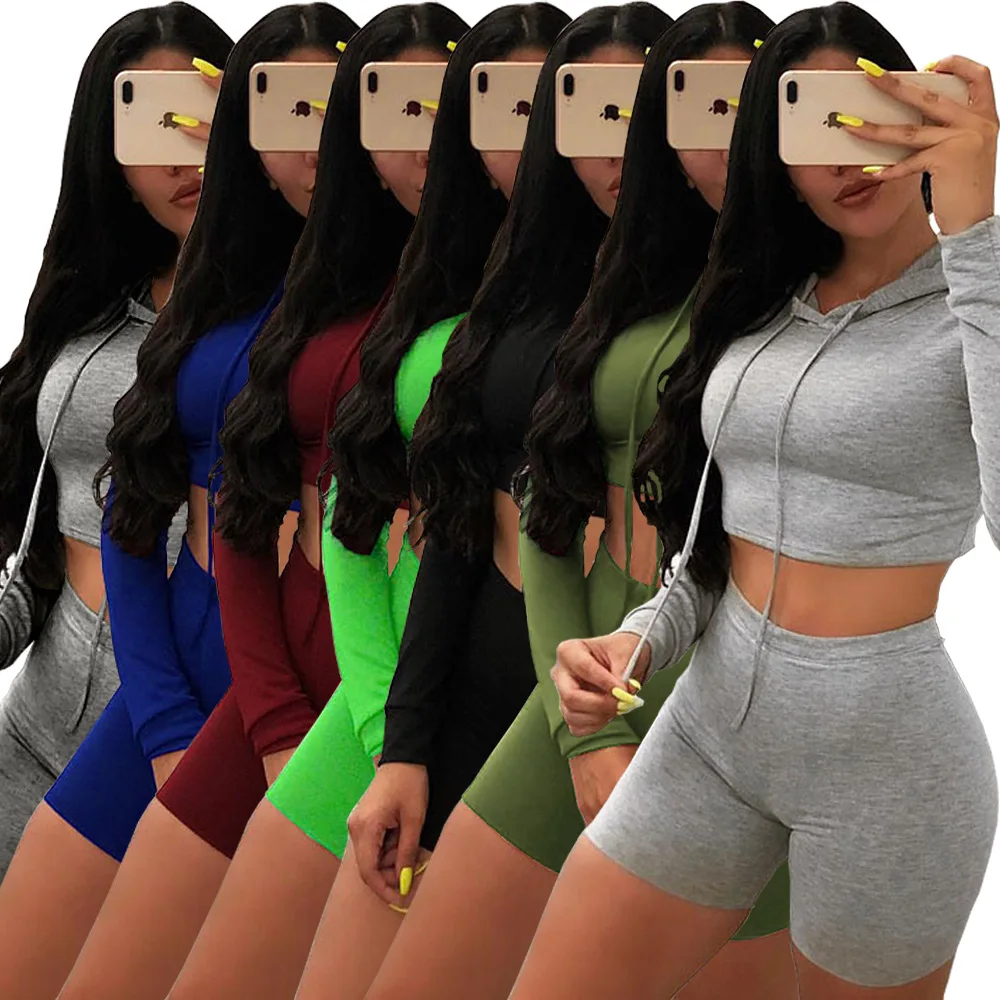 Top Selling Products Black Cotton High Waist Biker Shorts Set Womens Clothes 2021 Hoodie And Biker Shorts Women Set Outfit, Picture color
Top Selling Products Black Cotton High Waist Biker Shorts Set Womens Clothes 2021 Hoodie And Biker Shorts Women Set Outfit, Picture color