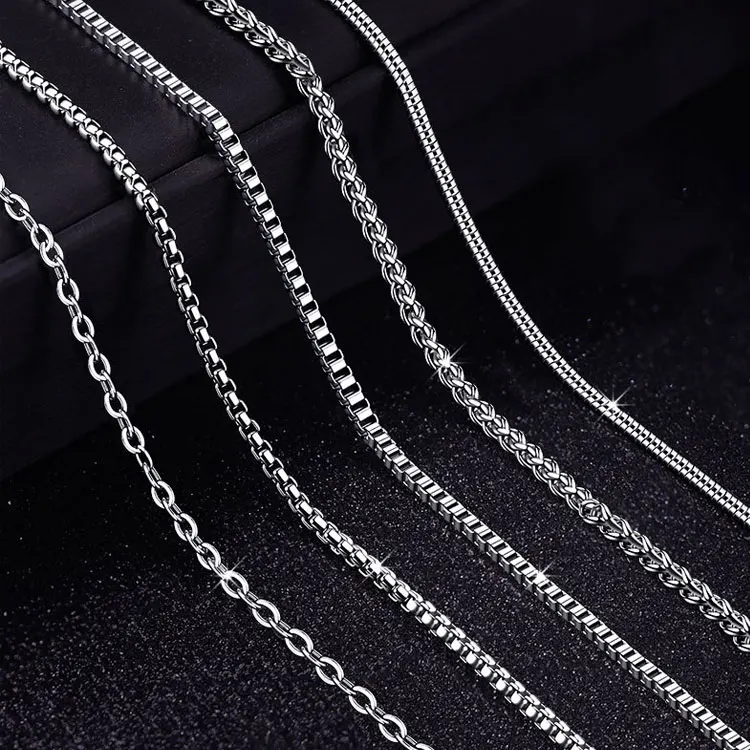 SC Mens Hip Hop Silver Box Chain Necklace Personalized Stainless Steel Keel Chain Necklace Punk Snake Bone Chain Necklace Men, Steel color
SC Mens Hip Hop Silver Box Chain Necklace Personalized Stainless Steel Keel Chain Necklace Punk Snake Bone Chain Necklace Men, Steel color