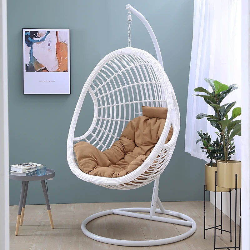 Hanging Egg Chair Outdoor Patio  Swing Rattan  indoor Or Outdoor furniture Garden Swing