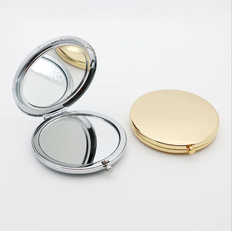 Silver mini handheld mirror custom makeup mirror cheap metal round mirror, Silver,gold,rose gold
Silver mini handheld mirror custom makeup mirror cheap metal round mirror, Silver,gold,rose gold