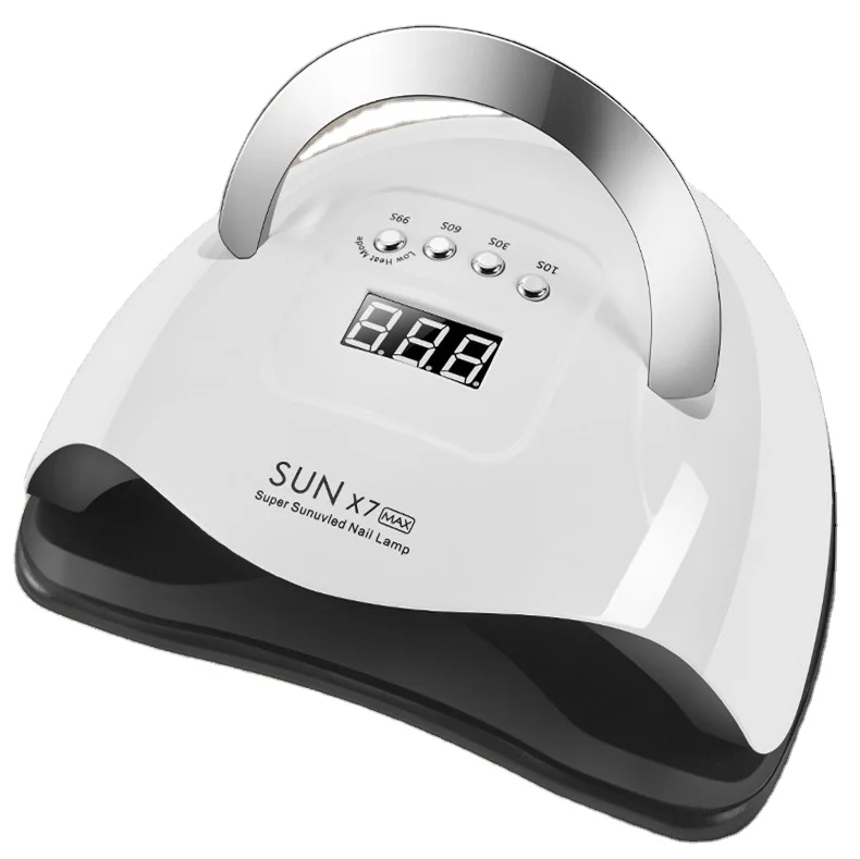 SUN X7 MAX Nail Lamp 114W Quick Curing UV Gel Varnish Polish Sensor LCD Display 57LED Nail Dryer For Nails Manicure
SUN X7 MAX Nail Lamp 114W Quick Curing UV Gel Varnish Polish Sensor LCD Display 57LED Nail Dryer For Nails Manicure