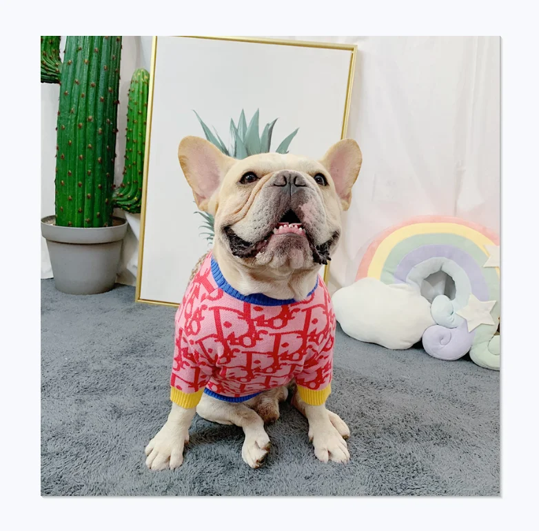 Factory custom pet clothes wholesale pet supplier winter warm luxury brand design pet dog sweaters
Factory custom pet clothes wholesale pet supplier winter warm luxury brand design pet dog sweaters