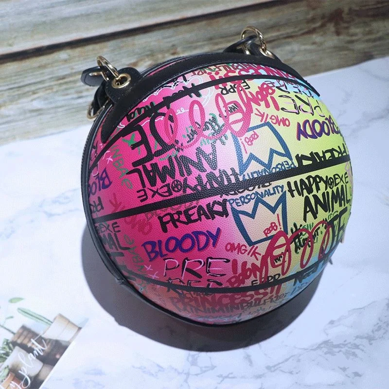 Wholesale Painted Graffiti Bags Women Basketball Handbags Luxury Handbags for Women Basketball Purses, 6 colors
Wholesale Painted Graffiti Bags Women Basketball Handbags Luxury Handbags for Women Basketball Purses, 6 colors
