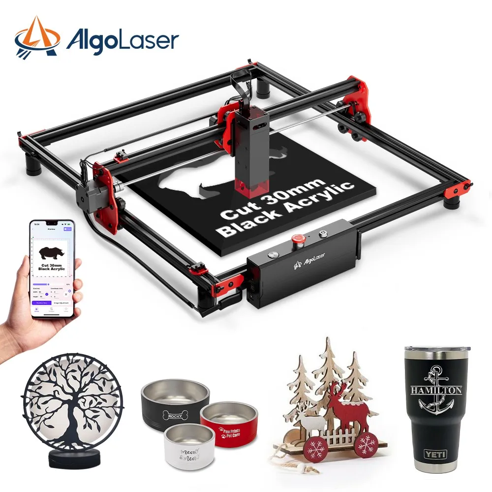 Algolaser Laser Cutter Engraver Household Art Craft Laser Engraver Cutter Printer Machine
Algolaser Laser Cutter Engraver Household Art Craft Laser Engraver Cutter Printer Machine