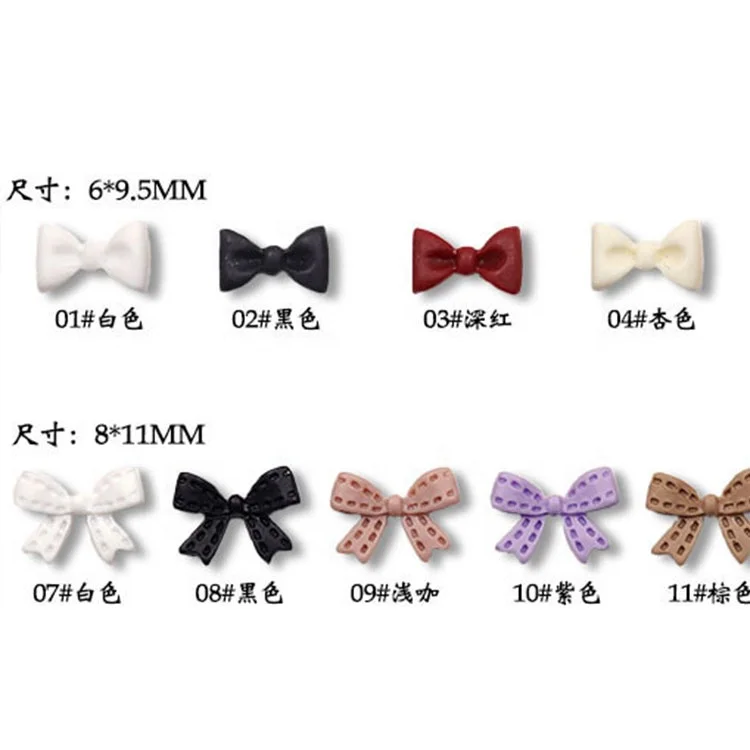 Paso Sico Cute Girls Nail Decoration Small Bow Tie Buttwerfly Matte 3D Nail Art Accessories for DIY Manicure Supplies
Paso Sico Cute Girls Nail Decoration Small Bow Tie Buttwerfly Matte 3D Nail Art Accessories for DIY Manicure Supplies