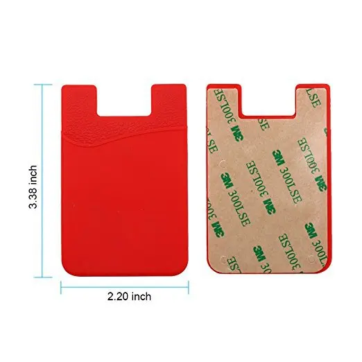 New Products Cell Phone Wallet Case Credit ID Card Holder Pocket Stick Black Phone Card Holder, Silicone color can be designated by pms number
New Products Cell Phone Wallet Case Credit ID Card Holder Pocket Stick Black Phone Card Holder, Silicone color can be designated by pms number