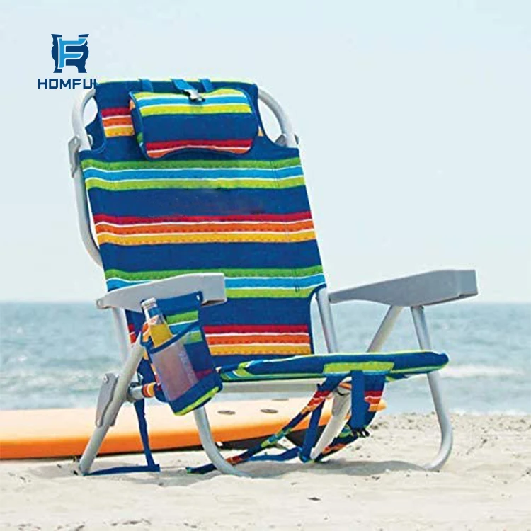 backpack beach lounge chairs