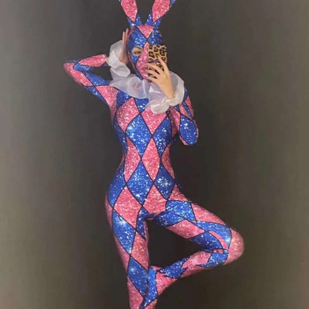 Stretch Jumpsuit Nightclub Bar Cosplay Costumes Halloween Party Role Play Sexy Dance Performance Bodysuit Stage Outfit
Stretch Jumpsuit Nightclub Bar Cosplay Costumes Halloween Party Role Play Sexy Dance Performance Bodysuit Stage Outfit