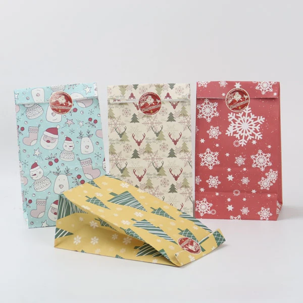 Recyclable Goody gift bags Christmas Party Supplies paper favor bags Party Treat Bags
Recyclable Goody gift bags Christmas Party Supplies paper favor bags Party Treat Bags