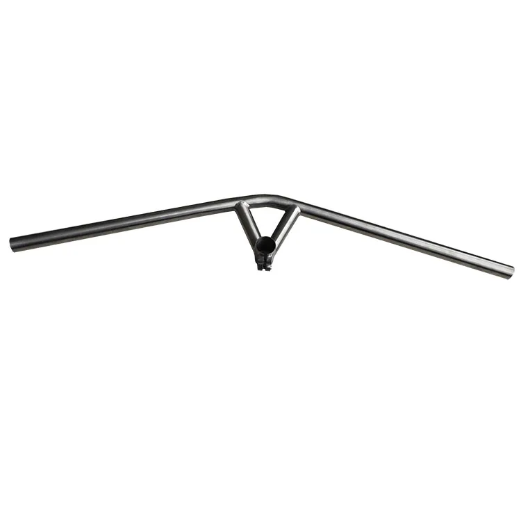 factory price custom integrated titanium Handlebar and stem bike parts 
factory price custom integrated titanium Handlebar and stem bike parts