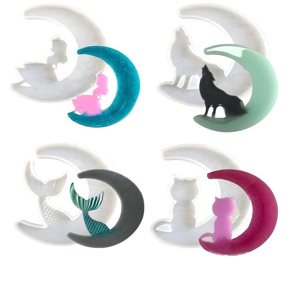 New Cake decoration baking mold cat mirror silicone glue mold, White
New Cake decoration baking mold cat mirror silicone glue mold, White