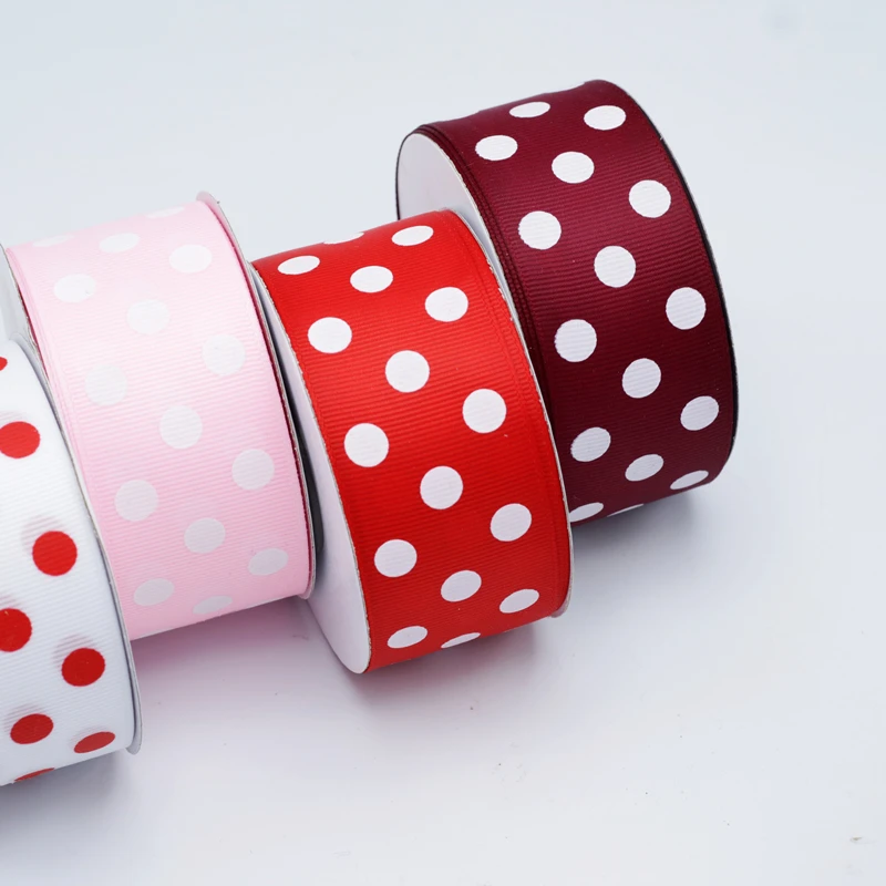 CSFY Ribbed Ribbon Bow Diy Wedding Decoration Baking Packaging Clothing Accessories Wave Point Ribbon Printed Polka Dot, 4 colors
CSFY Ribbed Ribbon Bow Diy Wedding Decoration Baking Packaging Clothing Accessories Wave Point Ribbon Printed Polka Dot, 4 colors