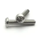 Hex Machine Screw Machine Screws Fastener A2-70 M4x8 Pin Hex Button Head Machine Screw