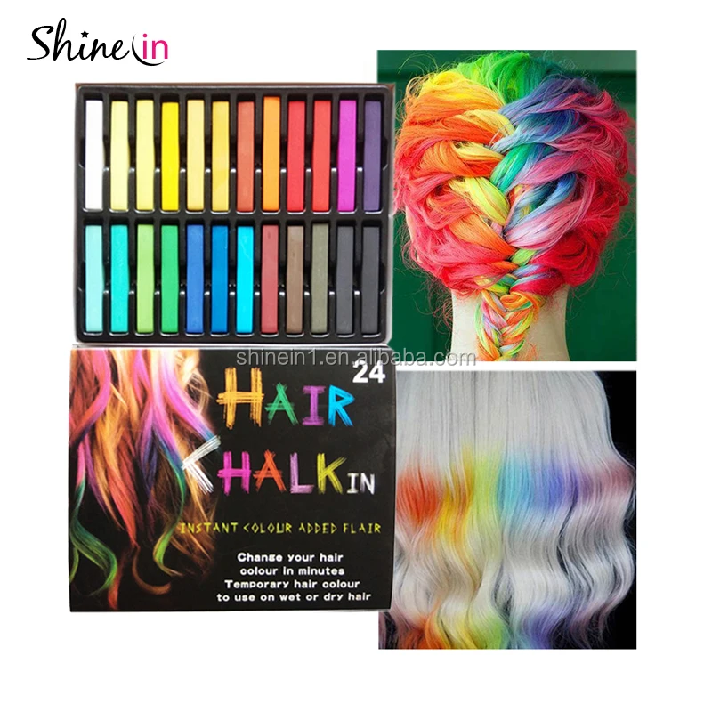 Amazon Hot Selling Shinein 24 Colors Non Toxic Washable Safe Color Hair Chalk Pens Temporary Hair Crayon Chalk for Kids Girls
Amazon Hot Selling Shinein 24 Colors Non Toxic Washable Safe Color Hair Chalk Pens Temporary Hair Crayon Chalk for Kids Girls