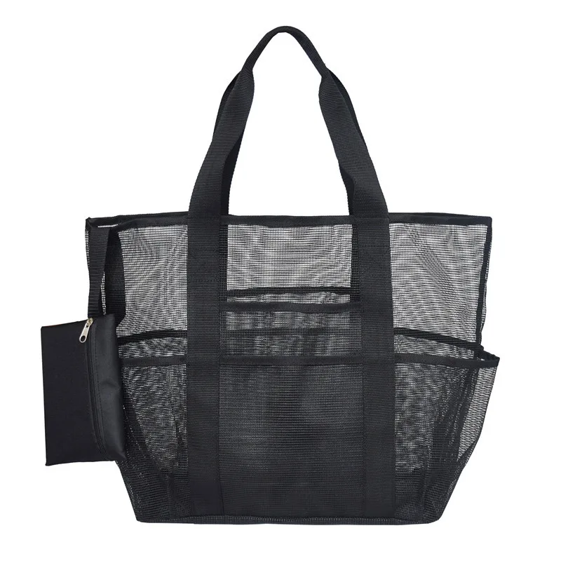 Wholesale high quality hot sale Mesh Beach Bag high-capacity Toy storage bag Bath package for unisex
Wholesale high quality hot sale Mesh Beach Bag high-capacity Toy storage bag Bath package for unisex