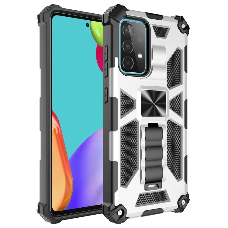 For Samsung Galaxy A32 4G Shockproof TPU + PC Magnetic Protective Case with Holder(Silver)
For Samsung Galaxy A32 4G Shockproof TPU + PC Magnetic Protective Case with Holder(Silver)