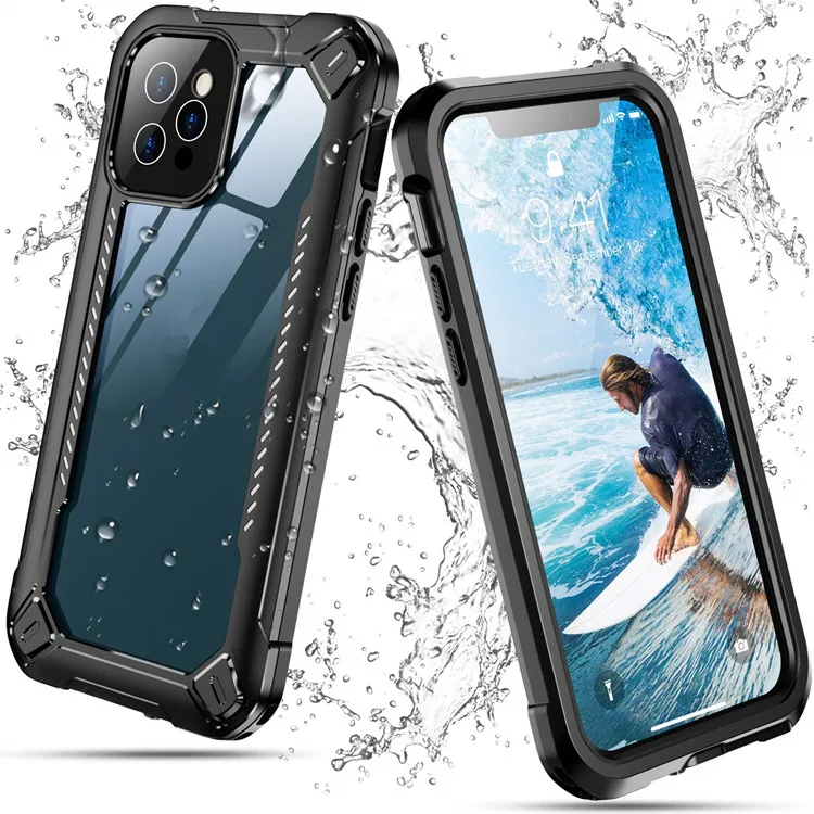 High quality full protector heavy duty shockproof IP68 waterproof phone back cover case for iPhone 12 pro max
High quality full protector heavy duty shockproof IP68 waterproof phone back cover case for iPhone 12 pro max