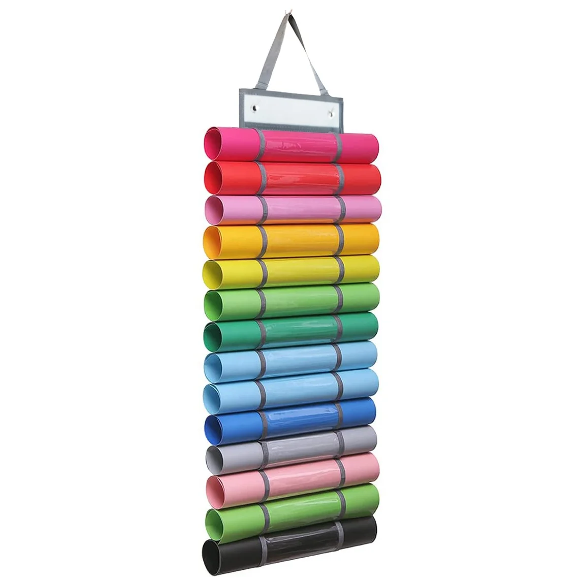 Craft Storage Organizer Vinyl Roll Holder with 24 Compartments Craft Organizer Vinyl Storage Rack Hanging Organizer Storage, Customized color
Craft Storage Organizer Vinyl Roll Holder with 24 Compartments Craft Organizer Vinyl Storage Rack Hanging Organizer Storage, Customized color