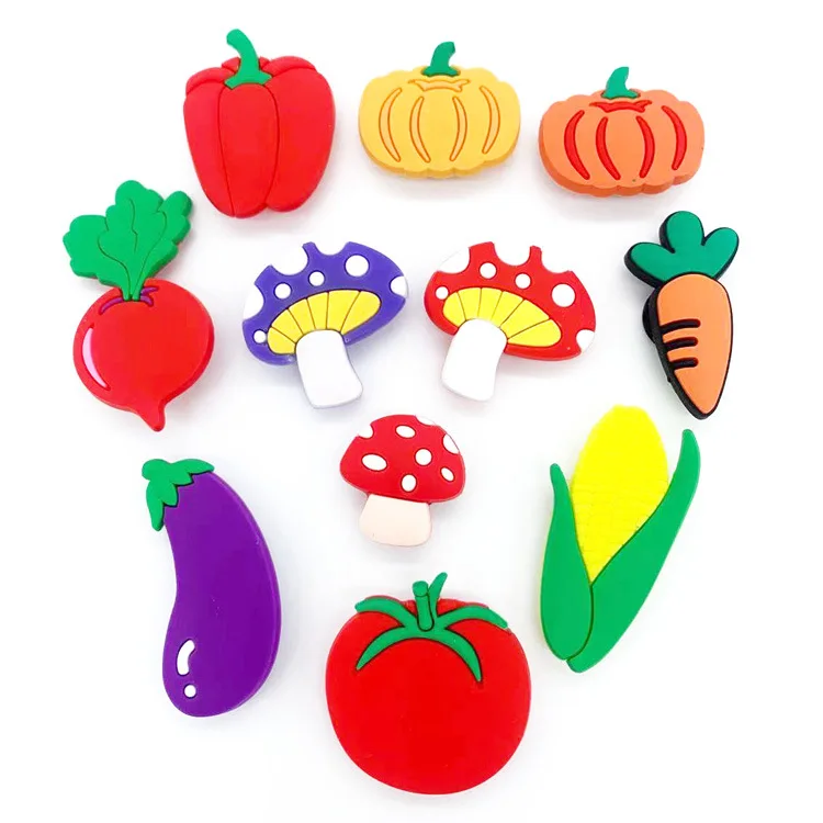 Factory custom LOGO pvc rubber Potatoes Vegetables series shoe lace charms DIY accessories clog charms buttons
Factory custom LOGO pvc rubber Potatoes Vegetables series shoe lace charms DIY accessories clog charms buttons