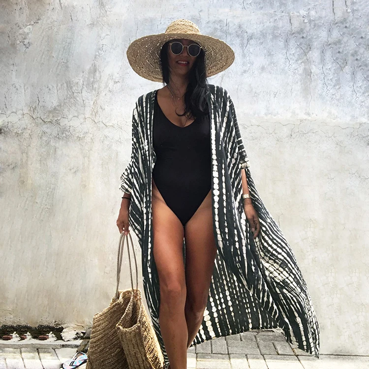 Plus Size Swimwear Cover Up Striped Print Long Sleeves Kimonos Ladies Women, Black,navy,green
Plus Size Swimwear Cover Up Striped Print Long Sleeves Kimonos Ladies Women, Black,navy,green