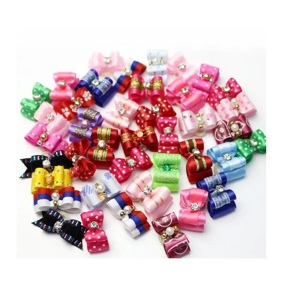 50pcs 50 Pclot Handmade Pearl Dog Hair Bows Ribbon Grooming Bows Pet Hair Accessories
50pcs 50 Pclot Handmade Pearl Dog Hair Bows Ribbon Grooming Bows Pet Hair Accessories