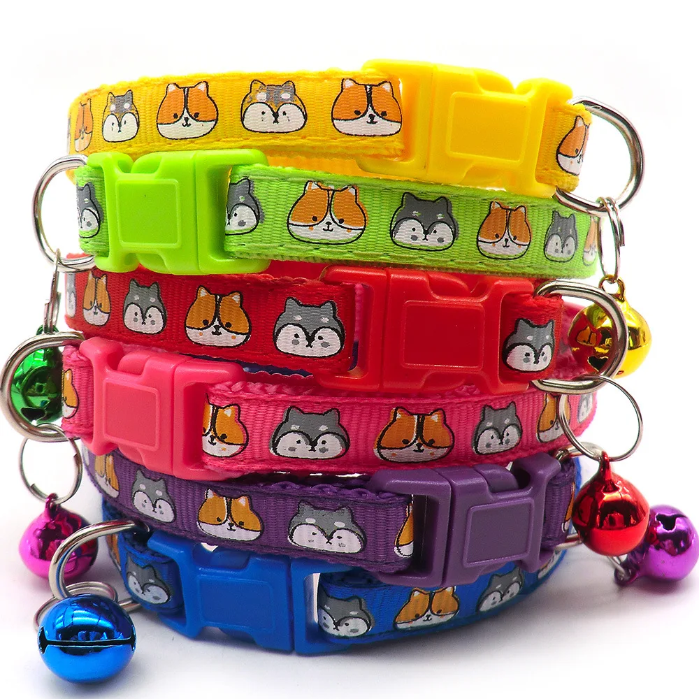 Factory Hot Sale Pet Collar Cute Print Cat Necklace Soft Adjustable Teddy Collar 1.0 cm Dog Collar
Factory Hot Sale Pet Collar Cute Print Cat Necklace Soft Adjustable Teddy Collar 1.0 cm Dog Collar