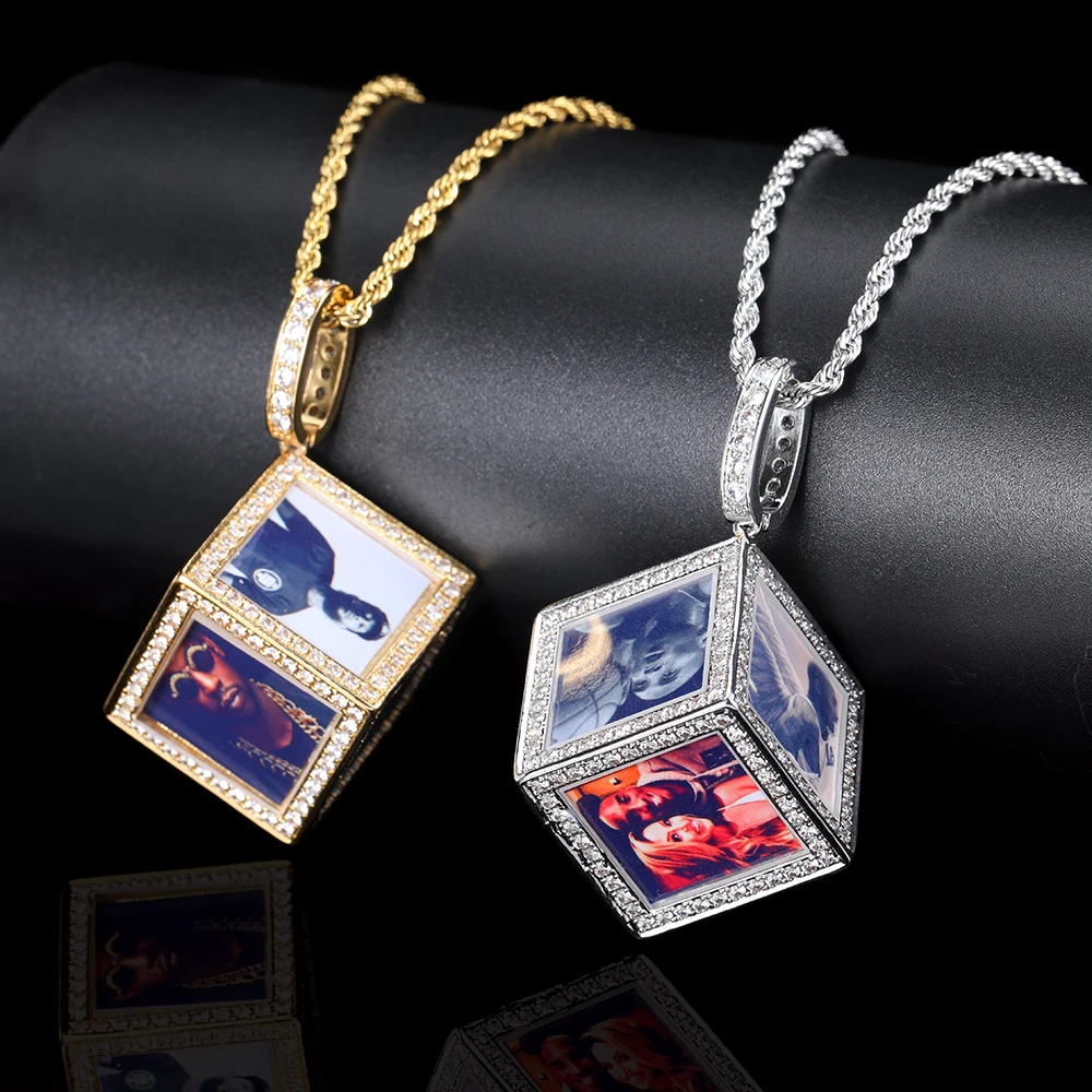 Hip Hop Personalize Pictures Custom Pendant Gold Plated Jewelry Custom Memory Cube Photo Pendant For Necklace, Gold/platinum color
Hip Hop Personalize Pictures Custom Pendant Gold Plated Jewelry Custom Memory Cube Photo Pendant For Necklace, Gold/platinum color