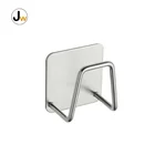 Mini kitchen sponge drain holder rack basin wall rack hook no punching for washing cloth sponge storage organizer