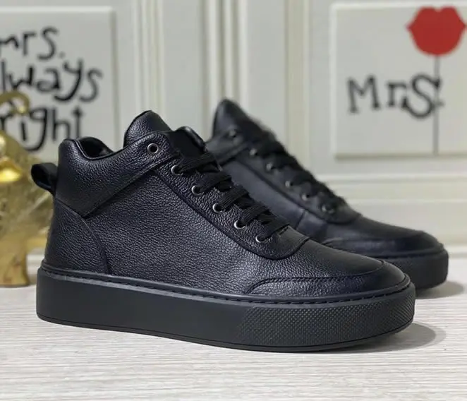 Wholesale Black High Top Genuine Leather Fashion Sneakers Men Shoes Shoes Luxury Shoes
Wholesale Black High Top Genuine Leather Fashion Sneakers Men Shoes Shoes Luxury Shoes