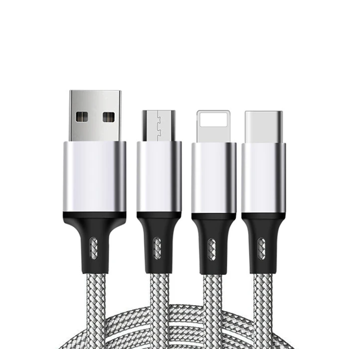High Quality Nylon 1.2M USB Data Cable 3 in 1 3A Fast Charging Cable Line for iPhone Samsung Huawei Xiaomi Manufacturer Supply, Black, blue, blue, red,gold
High Quality Nylon 1.2M USB Data Cable 3 in 1 3A Fast Charging Cable Line for iPhone Samsung Huawei Xiaomi Manufacturer Supply, Black, blue, blue, red,gold