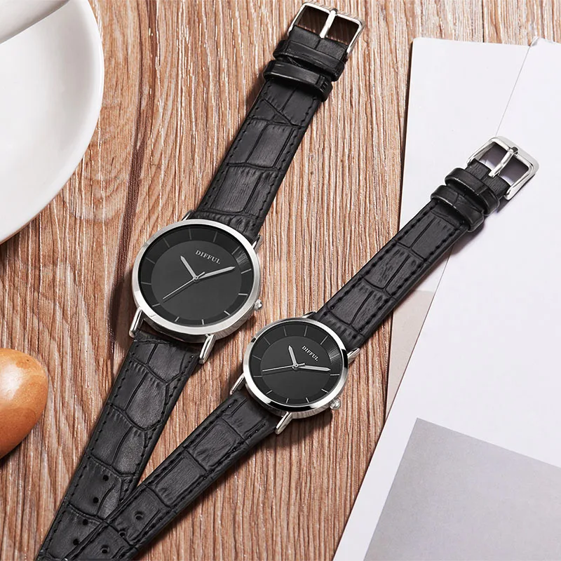 Factory direct lover watch fashion new couple quartz watch hot models selling genuine leather strap quartz watch, Sliver
Factory direct lover watch fashion new couple quartz watch hot models selling genuine leather strap quartz watch, Sliver
