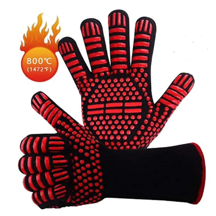 High Temperature 800 Degree Bbq Protective Mitten Oven Mitten Aramid Silicone, Red, blue
High Temperature 800 Degree Bbq Protective Mitten Oven Mitten Aramid Silicone, Red, blue