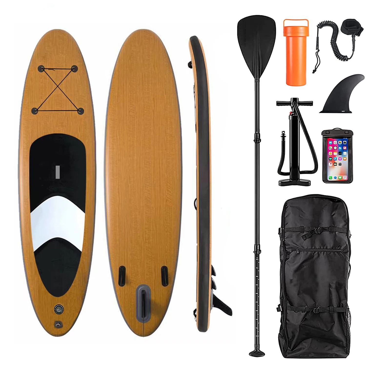Custom Cheap Isup Paddle Board Inflatable Stand Wood Grain Inflatable Paddle Board, Customized color
Custom Cheap Isup Paddle Board Inflatable Stand Wood Grain Inflatable Paddle Board, Customized color