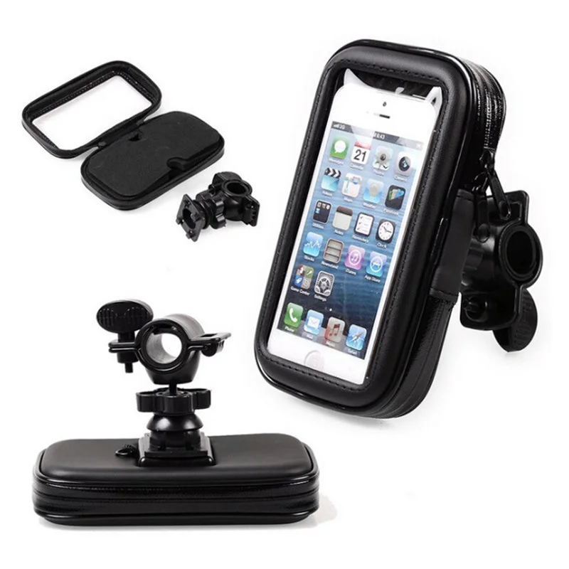 Bike Accessories One Hand Operation Water Proof Mobile Phone Holder Mount Cycling Bicycle Frame Bags, Black
Bike Accessories One Hand Operation Water Proof Mobile Phone Holder Mount Cycling Bicycle Frame Bags, Black