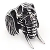 2019 turkey hot sale 925 sterling silver rings dragon snake elephant tortoise sapphire jade ring for boys and men