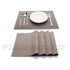 Wholesale Cheap Luxury Nautral Washable Silicone Table Place Mat with Custom Logo