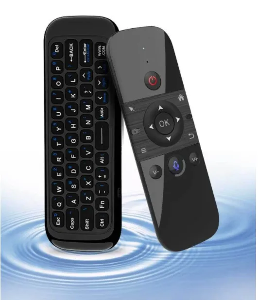 M8 voice air mouse remote control infrared learning double-sided wireless air mouse+ mini keyboard, Black
M8 voice air mouse remote control infrared learning double-sided wireless air mouse+ mini keyboard, Black