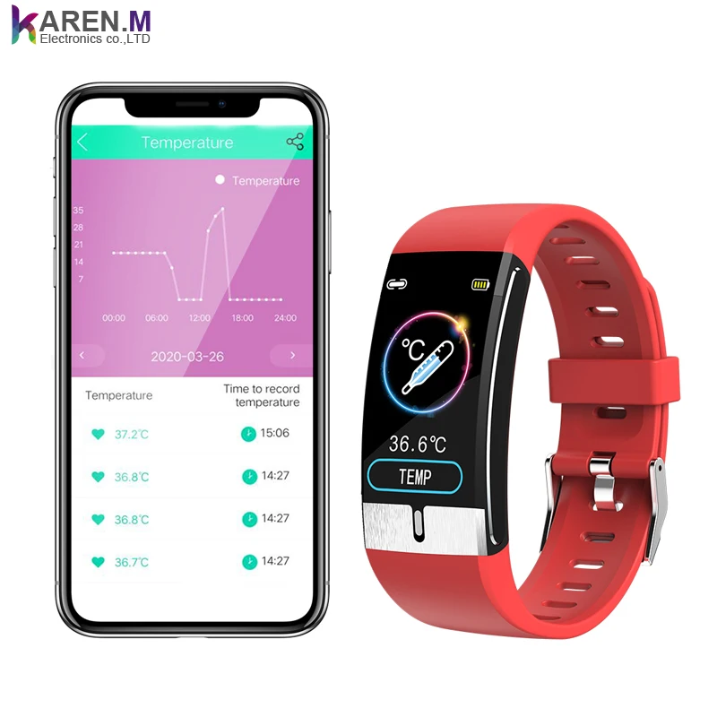 E66 Smart Bracelet Fitness Tracker Body Temperature ECG Heart Rate Music Control Sports Band Smart Watch for man women
E66 Smart Bracelet Fitness Tracker Body Temperature ECG Heart Rate Music Control Sports Band Smart Watch for man women