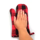 Pot Holder Oven Mitts 2020 Buffalo Plaid Microwave Oven Mitts And Pocket Pot Holder