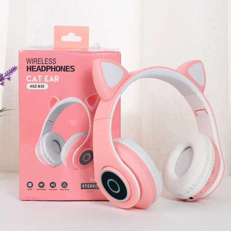 gaming headphone with light headfone kids Foldable wireless headphones handsfree bass headset headphones
gaming headphone with light headfone kids Foldable wireless headphones handsfree bass headset headphones