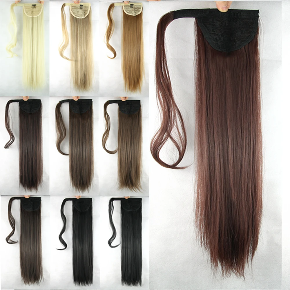 2021 New fashion Long Straight High Temperature Fiber Synthetic Hair Extensions Blonde Pony Tail Hair Drawstring Ponytails
2021 New fashion Long Straight High Temperature Fiber Synthetic Hair Extensions Blonde Pony Tail Hair Drawstring Ponytails