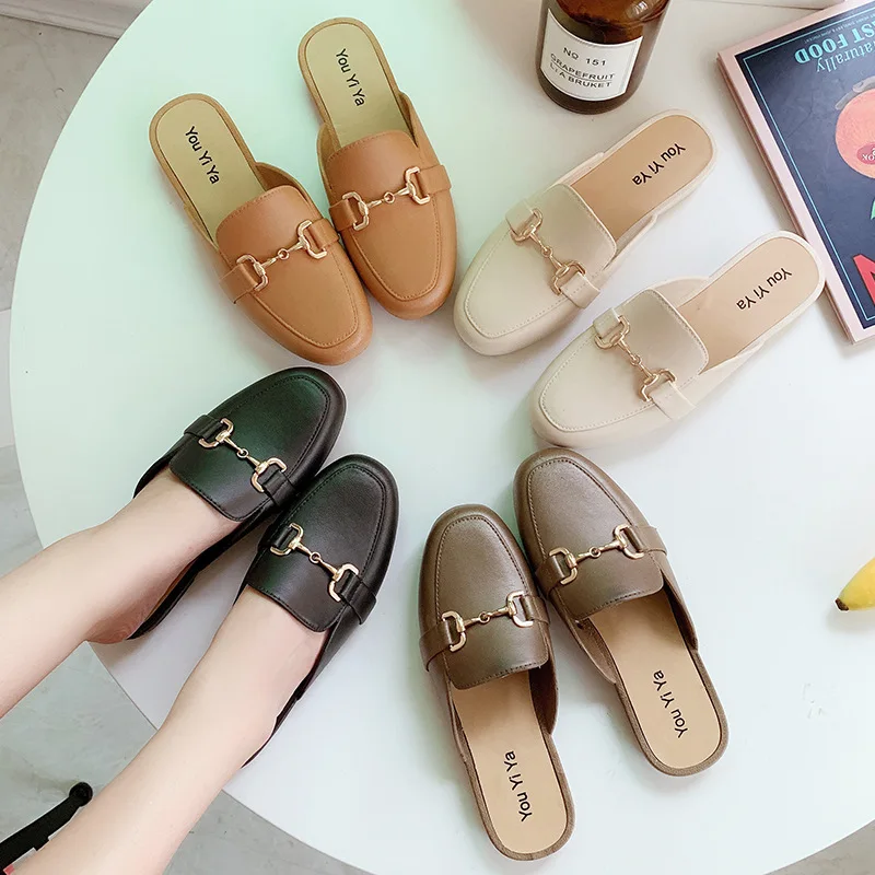 Summer New Slippers Women Wear Flat Spring and Autumn Half Bag Slippers Women Baotou Slippers Casual Beach Shoes Fashion
Summer New Slippers Women Wear Flat Spring and Autumn Half Bag Slippers Women Baotou Slippers Casual Beach Shoes Fashion